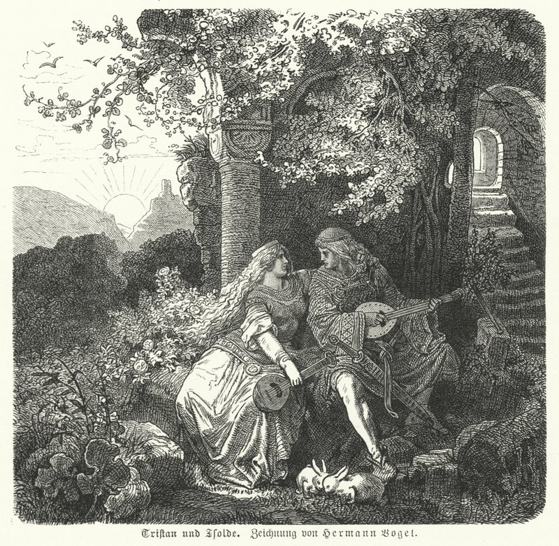 Tristan ja Isolde tekijältä Hermann Vogel