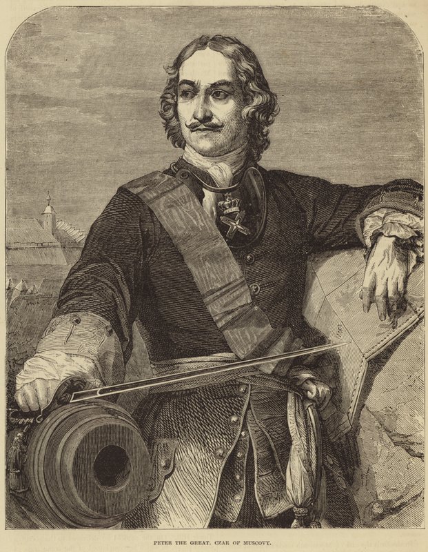 Pietari Suuri tekijältä Hippolyte Delaroche