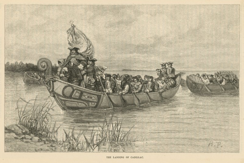 Cadillacin laskeutuminen tekijältä Howard Pyle