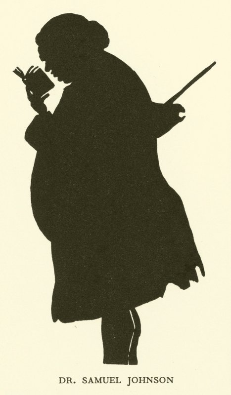 Tohtori Samuel Johnson (kaiverrus) tekijältä Hugh Thomson