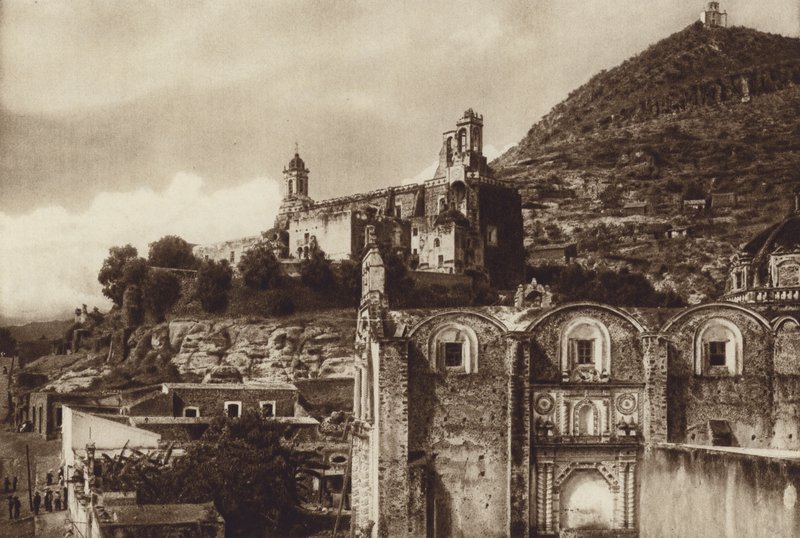 Meksiko: Atlixco (s/w-kuva) tekijältä Hugo Brehme