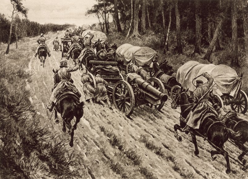 Länsirintaman litho tekijältä Hugo Ungewitter