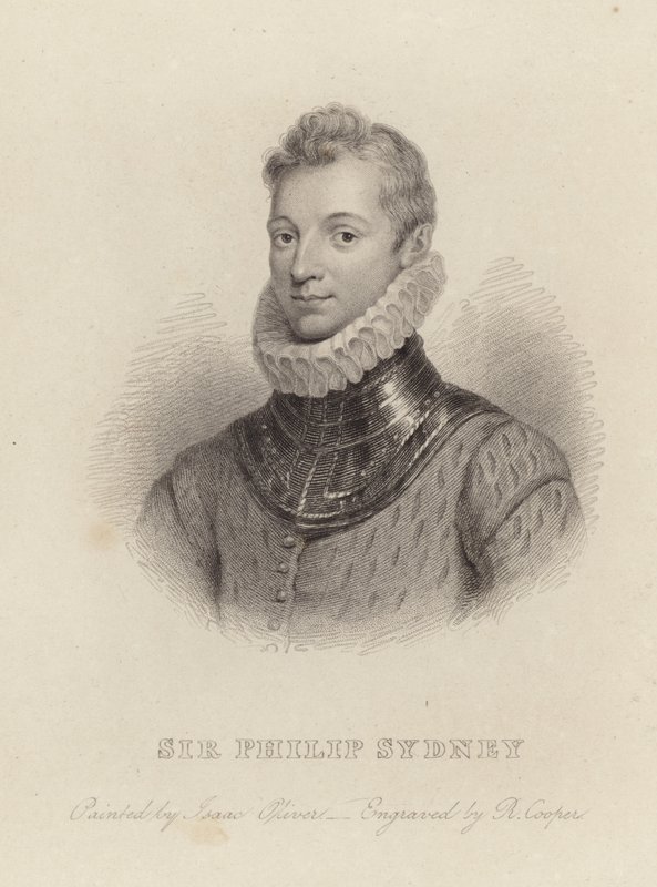 Sir Philip Sidney tekijältä Isaac Oliver