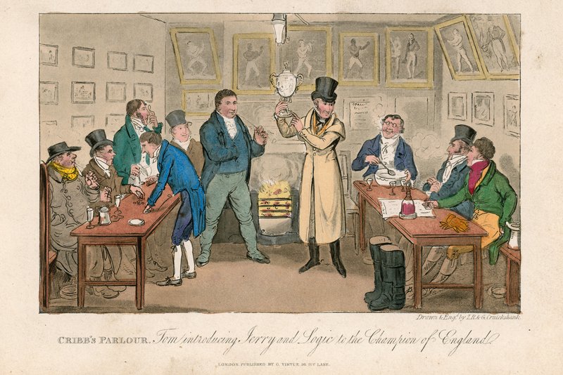 Cribbin sali tekijältä Isaac, Robert and George Cruikshank