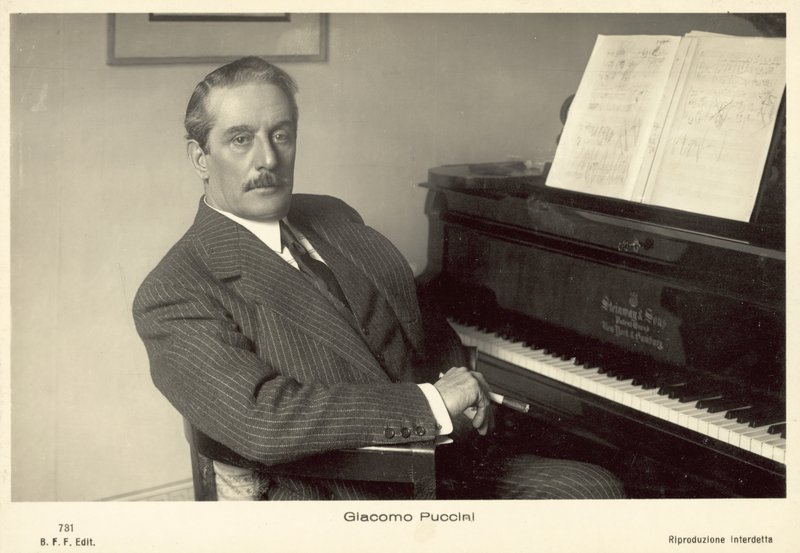 Giacomo Puccini (m/w kuva) tekijältä Italian Photographer