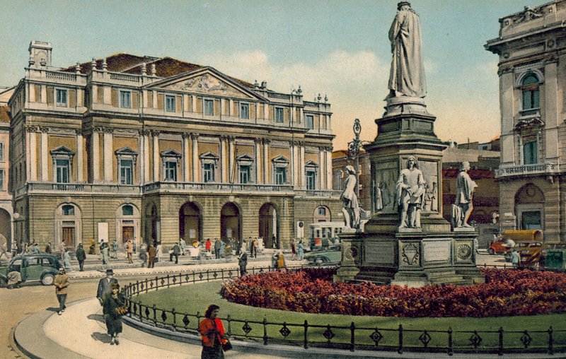 Milano / Milano: Teatro alla Scala (värikuva) tekijältä Italian Photographer