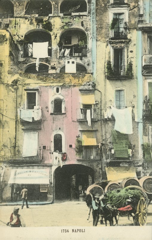 Napoli, Napoli, katukuva (värikuva) tekijältä Italian Photographer