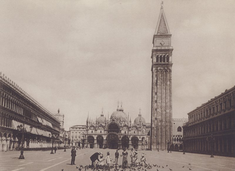 Piazza S Marco (m/w kuva) tekijältä Italian Photographer