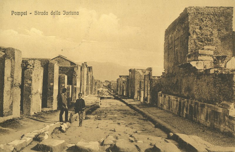 Pompei, Italia, Strada Della Fortuna tekijältä Italian Photographer
