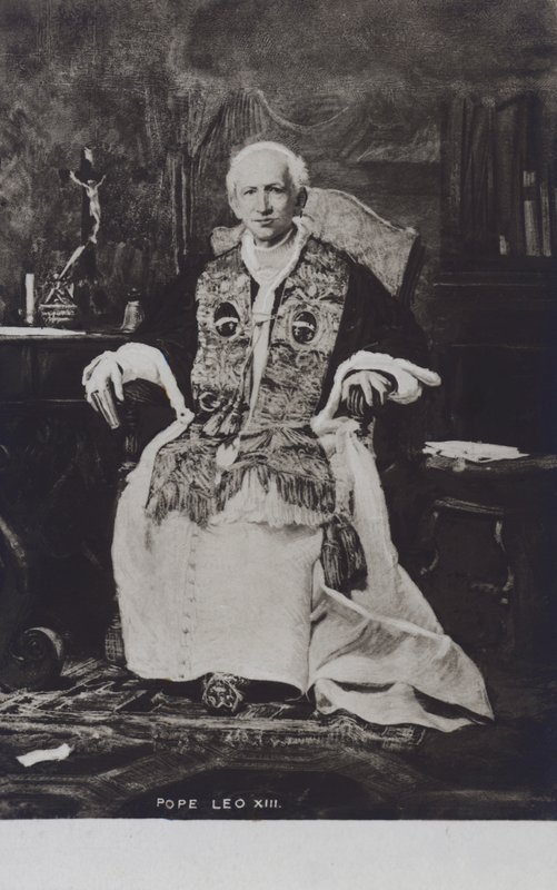 Paavi Leo XIII (s/w-kuva) tekijältä Italian Photographer