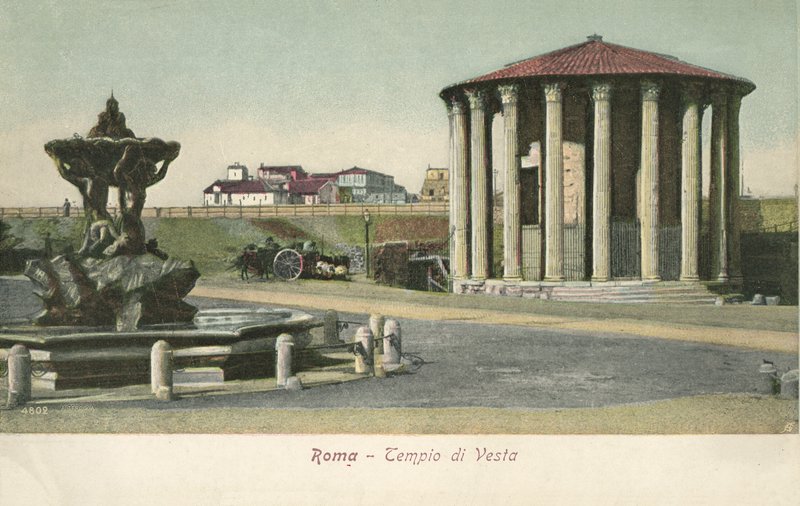 Rooma, Italia, Vesta-temppeli tekijältä Italian Photographer