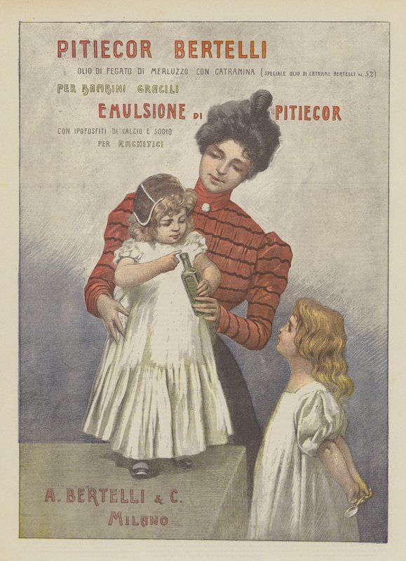 Bertelli & C (väri litho) tekijältä Italian School