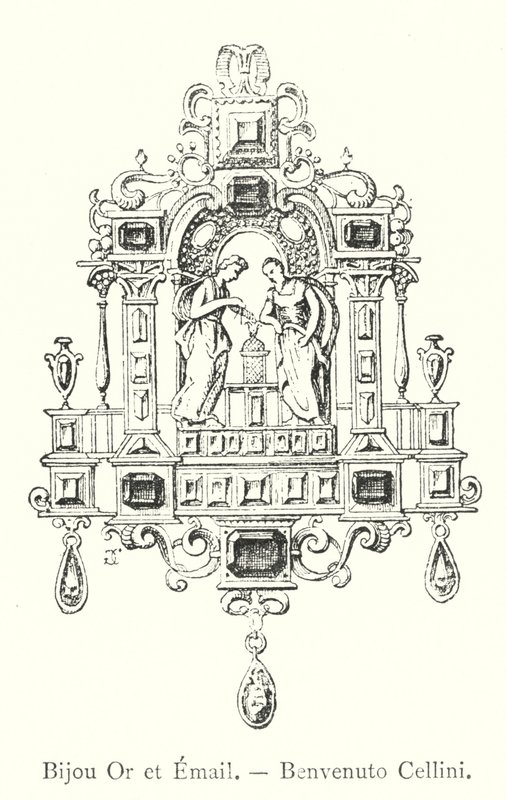 Bijou Or et Email, Benvenuto Cellini (kaiverrus) tekijältä Italian School