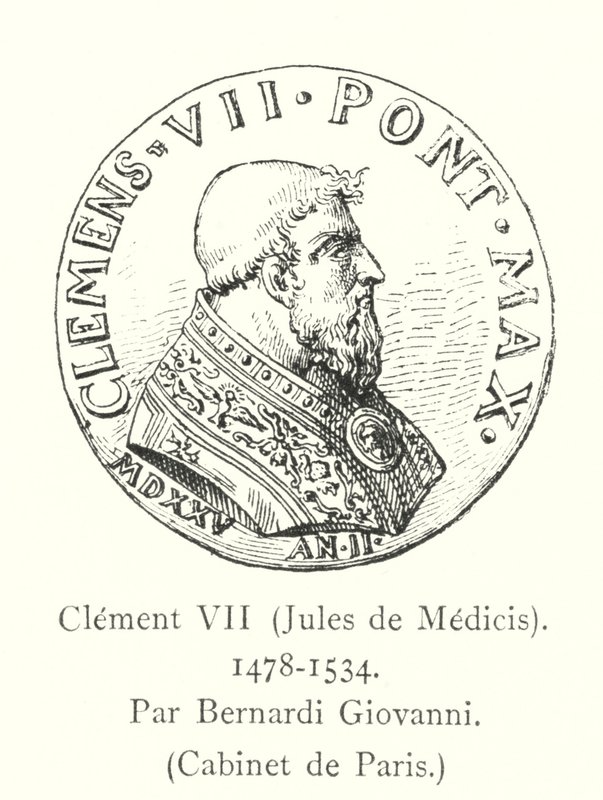Clement VII, Jules de Medicis tekijältä Italian School