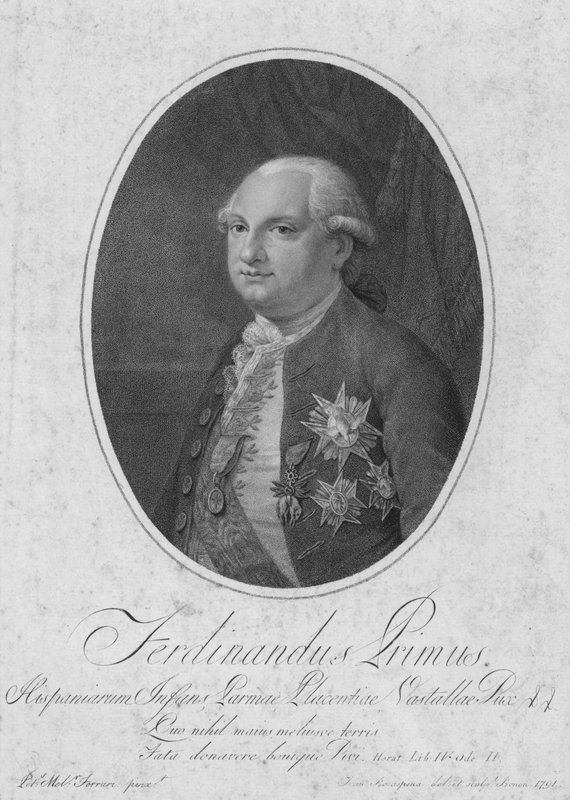 Ferdinand I, Parman herttua (kaiverrus) tekijältä Italian School