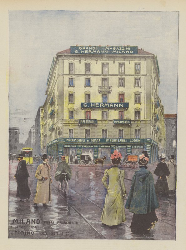 G Hermann (väri litho) tekijältä Italian School