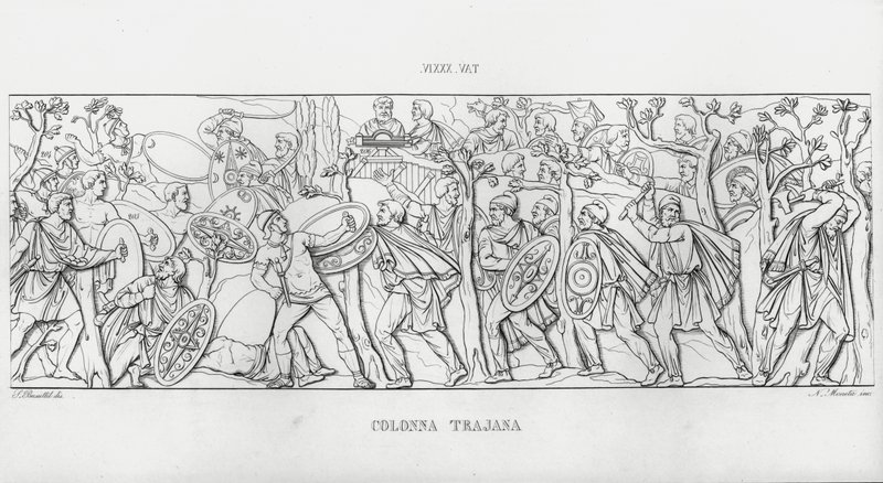 Trajanuksen pylväs, Trajanuksen pylväs tekijältä Italian School
