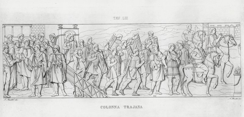 Trajanuksen pylväs, Trajanuksen pylväs tekijältä Italian School