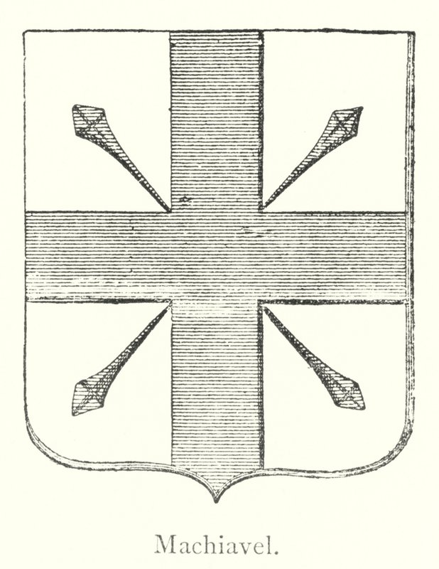 Machiavel (kaiverrus) tekijältä Italian School