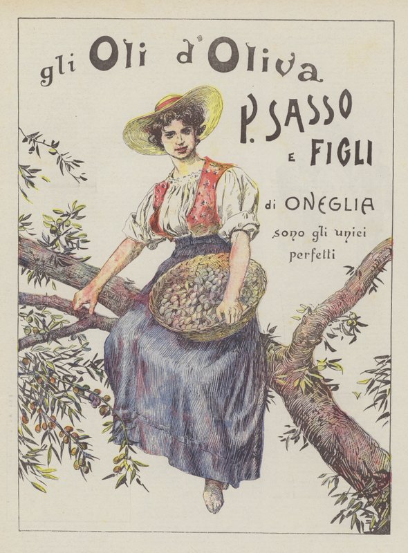 P Sasso and Sons (väri litho) tekijältä Italian School