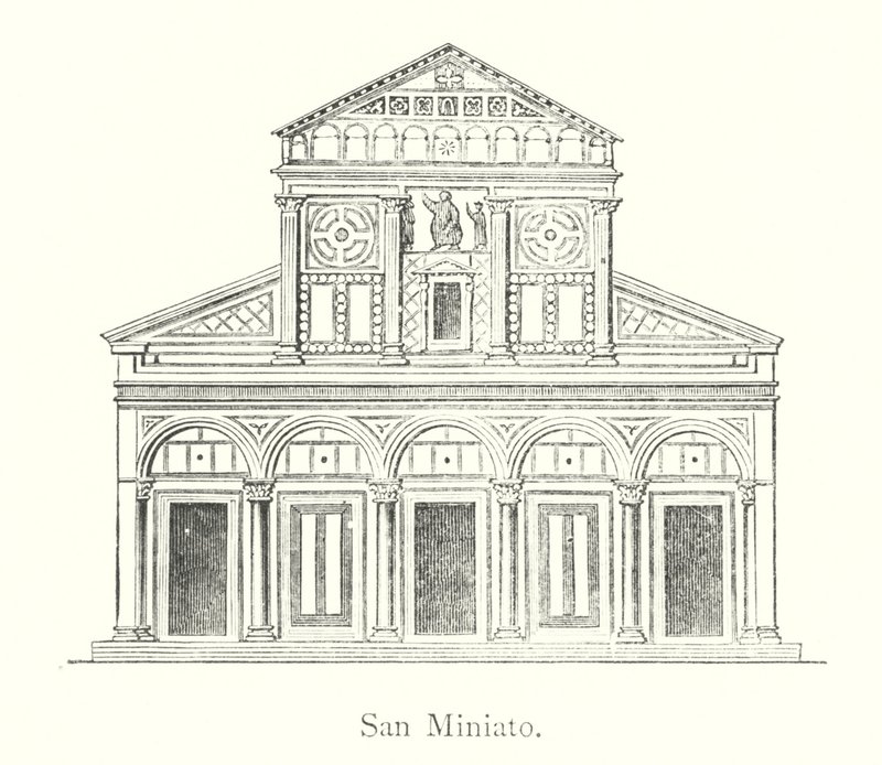 San Miniato (kaiverrus) tekijältä Italian School