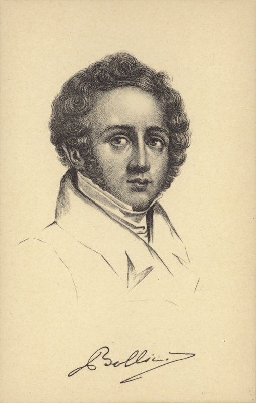Vincenzo Bellini, italialainen oopperasäveltäjä (1801-1835) tekijältä Italian School