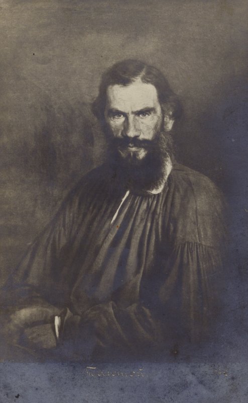 Leo Tolstoi, venäläinen kirjailija tekijältä Ivan Nikolaevich Kramskoy