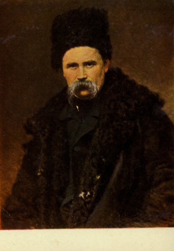 Taras Shevchenko, ukrainalainen runoilija ja taiteilija tekijältä Ivan Nikolaevich Kramskoy