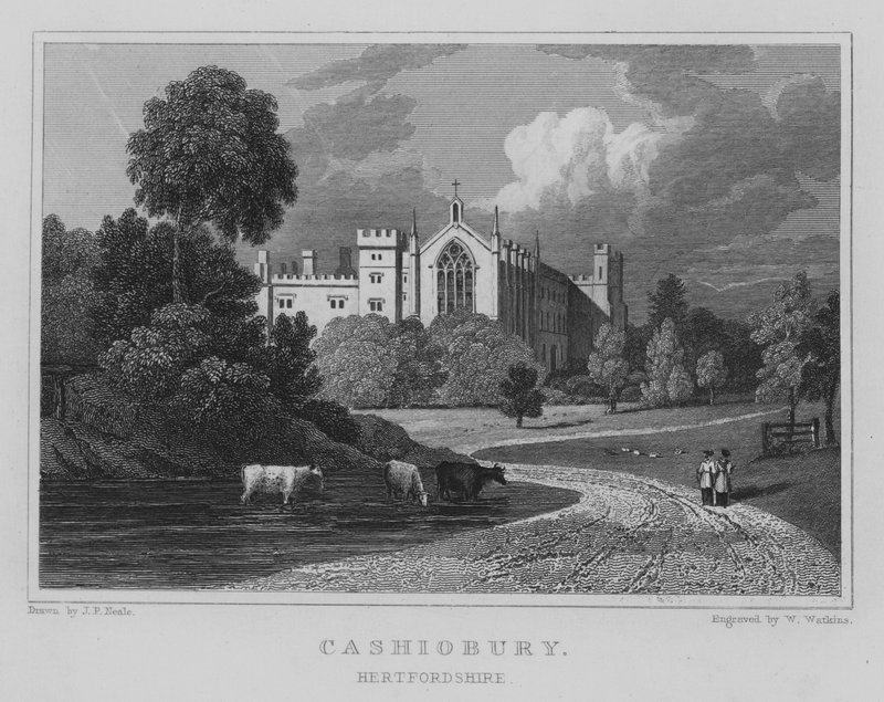 Cashiobury, Hertfordshire (kaiverrus) tekijältä John Preston Neale