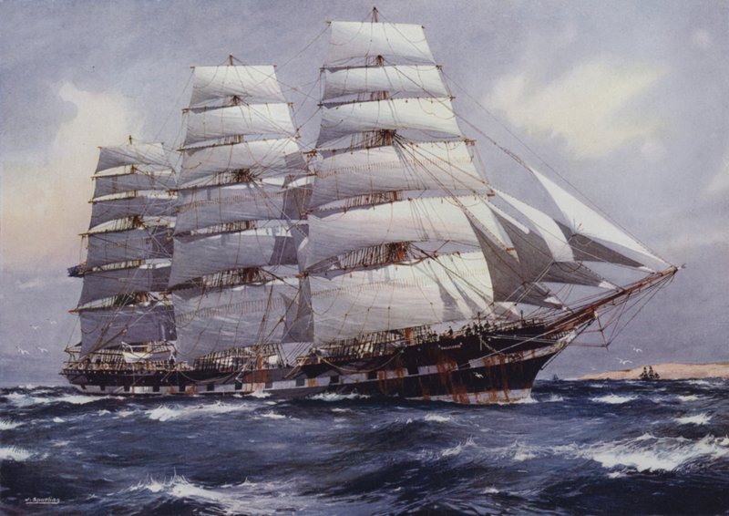 Matkustajapurjelaiva MacQuarie tekijältä Jack after Spurling