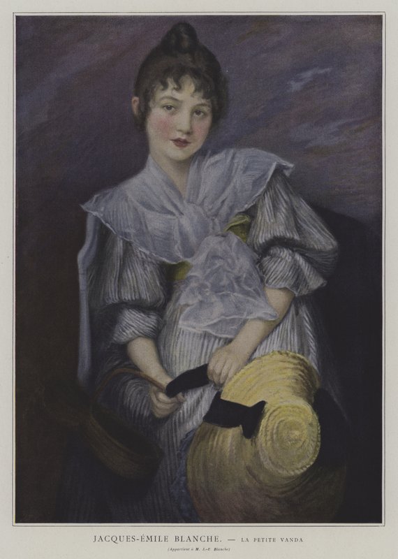 Pikku Vanda tekijältä Jacques Emile after Blanche