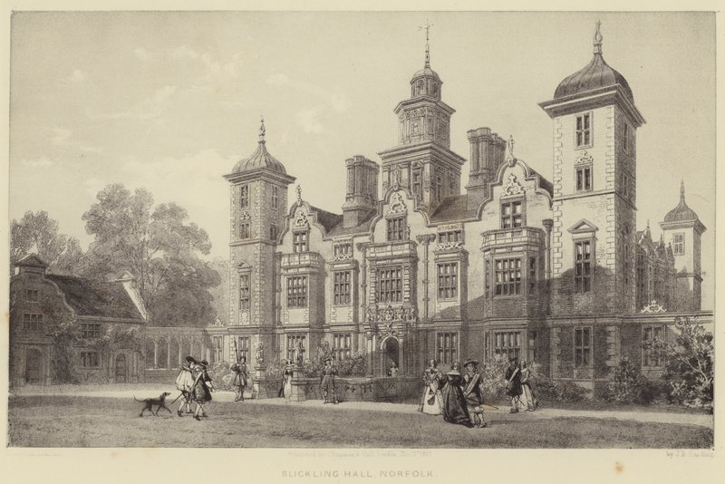 Blickling Hall, Norfolk tekijältä James Duffield Harding