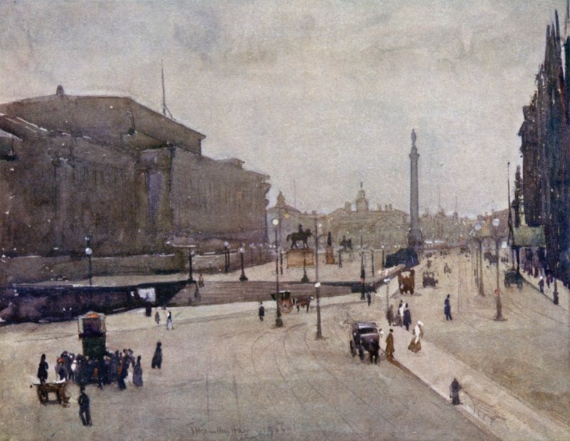 Lime Street ja Wellingtonin monumentti tekijältä James Hamilton Hay