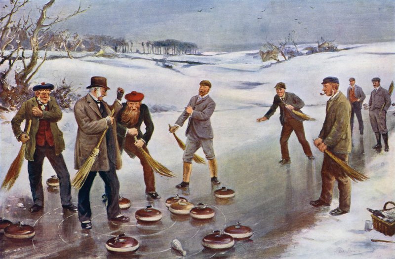 Curling (väri litho) tekijältä James Michael Brown
