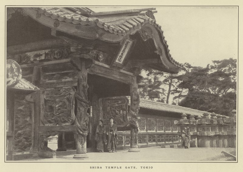 Shiba Temple Gate, Tokio tekijältä Japanese Photographer