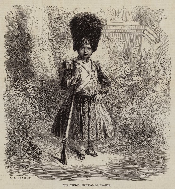 Ranskan prinssi keisarillinen tekijältä Jean Adolphe Beauce