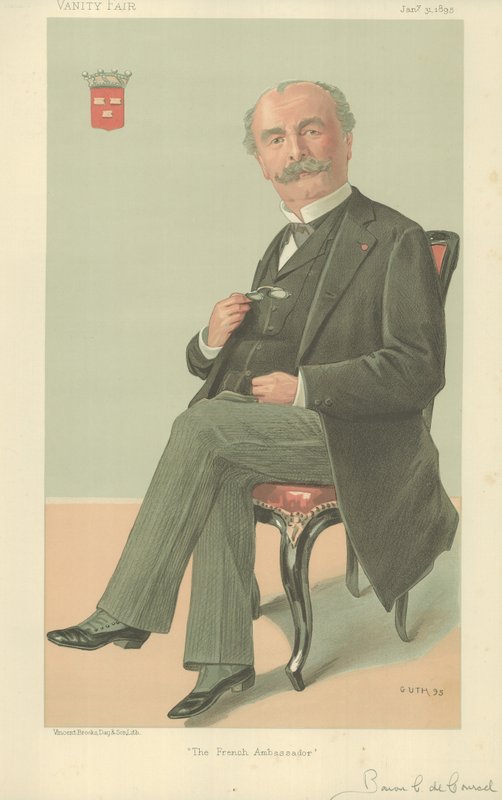 Paroni Chaudron de Courcel tekijältä Jean Baptiste Guth