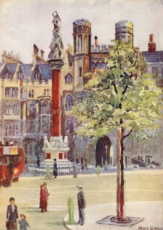 Broadway, Westminster (värilitro) tekijältä Jessie Currie
