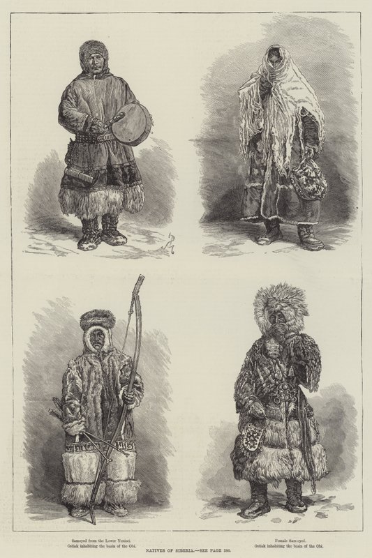 Siperian alkuasukkaat tekijältä Johann Nepomuk Schonberg
