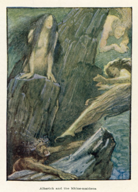 Alherich ja Rein-neidot tekijältä John Byam Liston Shaw