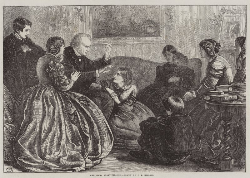 Joulun tarinankerronta tekijältä John Everett Millais