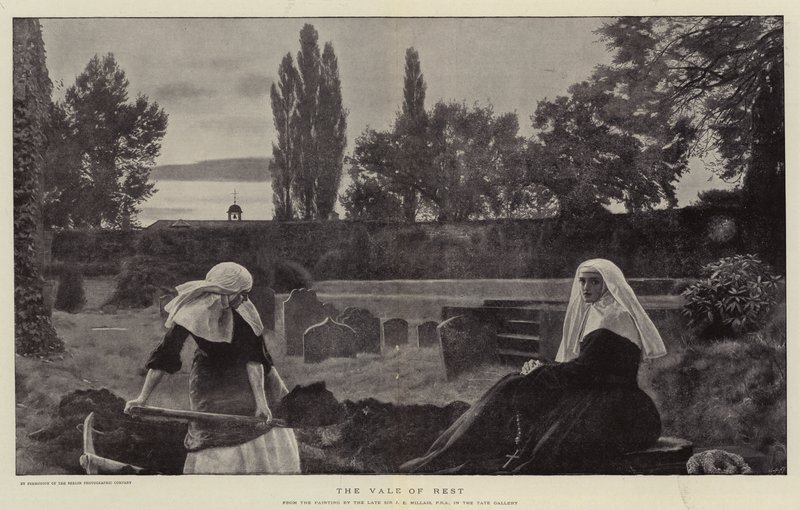 Vale of Rest tekijältä John Everett Millais