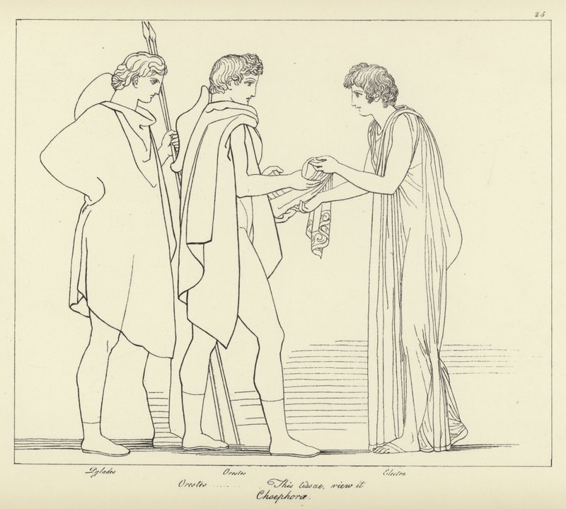 Orestes tekijältä John Flaxman