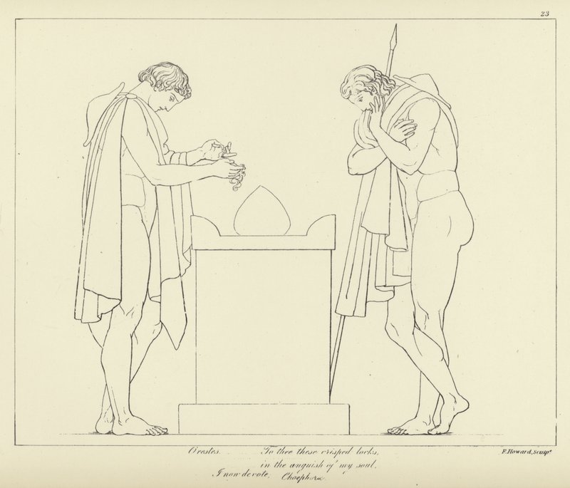 Orestes tekijältä John Flaxman