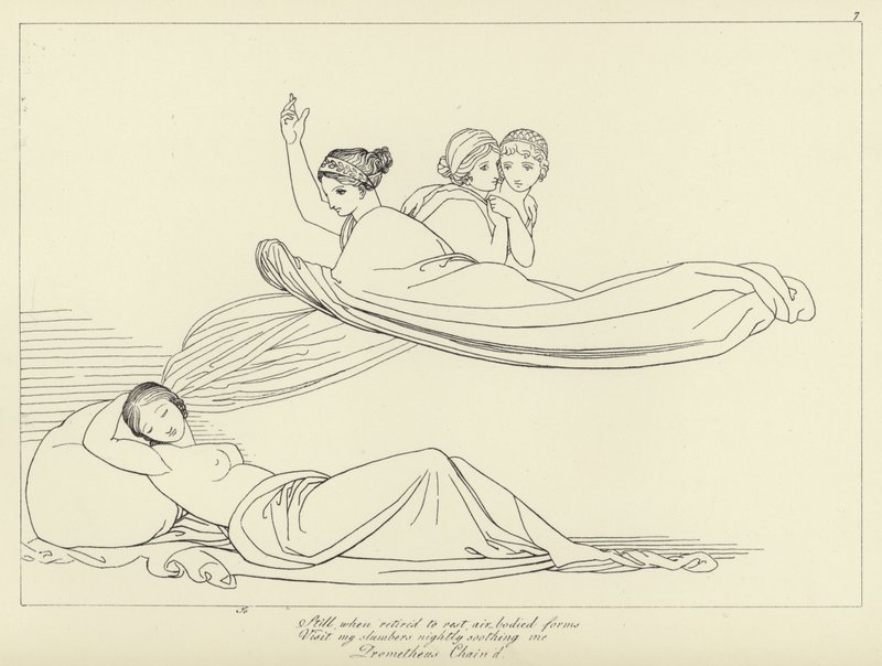 Prometheus Chained tekijältä John Flaxman