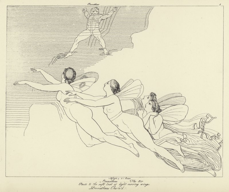 Prometheus ketjutettu tekijältä John Flaxman