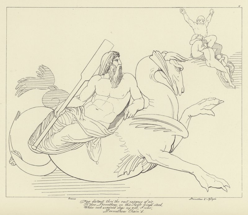 Prometheus ketjutettu tekijältä John Flaxman