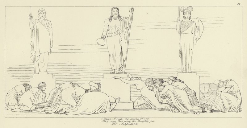 Rukoilijat tekijältä John Flaxman