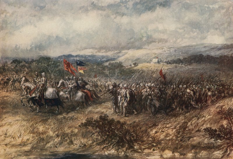 Ristiretkeläiset marssilla tekijältä John Gilbert
