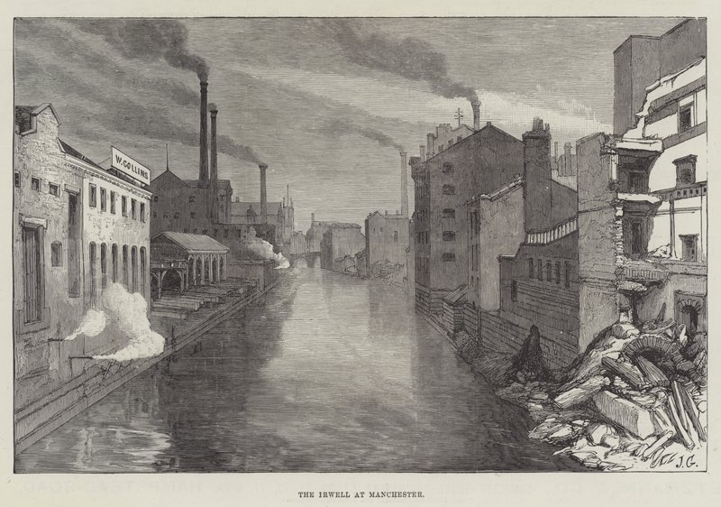 Irwell Manchesterissa tekijältä John Gilbert